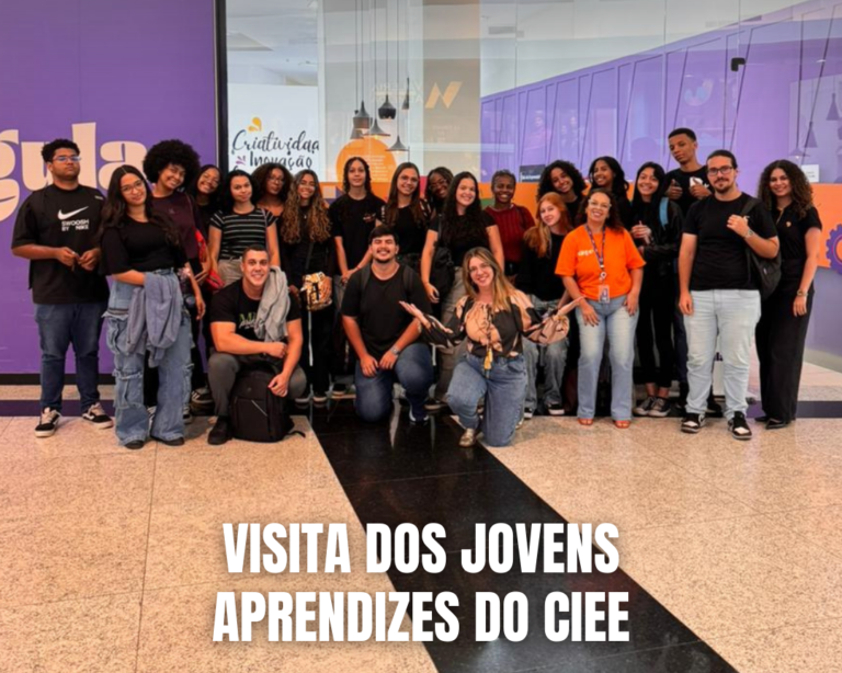 Jovens aprendizes do CIEE participam de programação sobre inovação e empreendedorismo no Vírgula Hub
